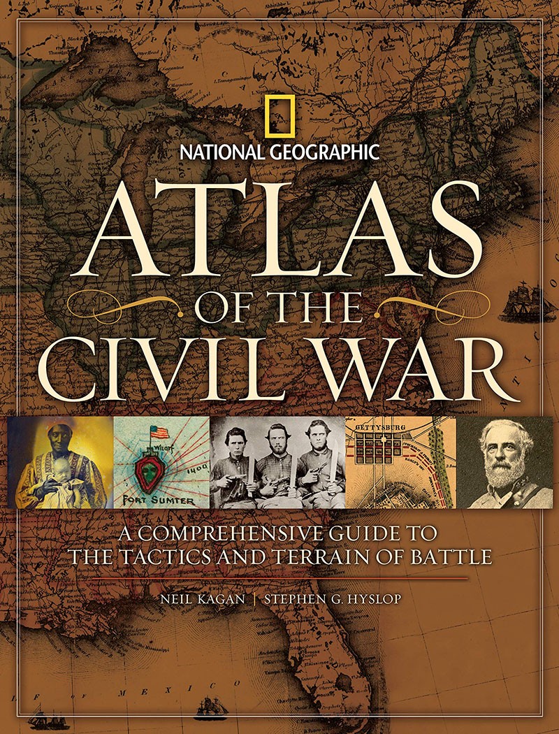 内战地图集：战术和战场地形完整指南 英文原版  Atlas of the Civil War