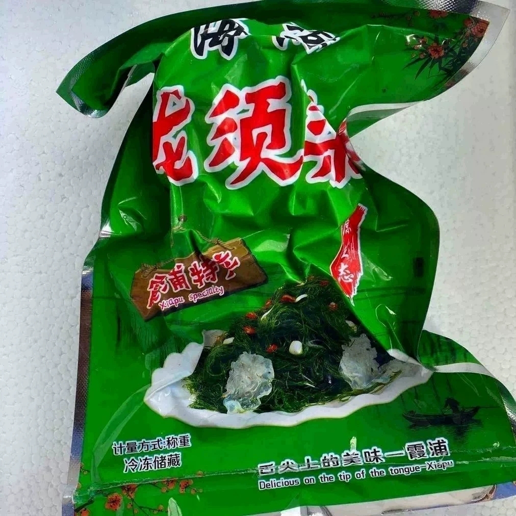 霞浦龙须菜天然绿色500克袋装凤尾海草海藻头发海发菜原产地发货