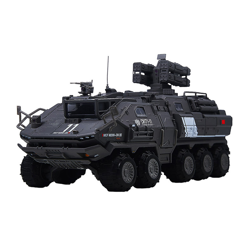 正版流浪地球运兵车轮式装甲运载车合金模型电影行星发动机工程车