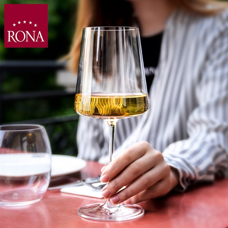 捷克洛娜RONA原装进口家用水晶玻璃干白高脚波尔多红酒葡萄酒杯