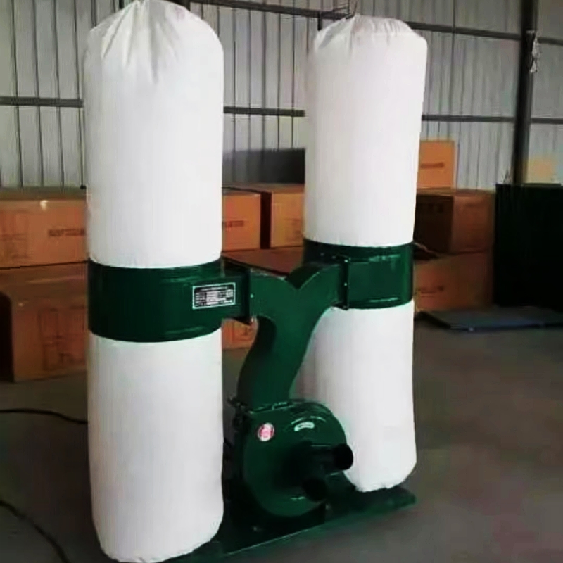 工业工地吸尘器木工机械雕刻机吸灰尘 双桶 单桶 集尘除尘器 布袋