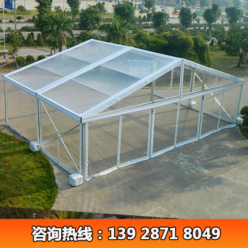 广州篷房厂家生产销售户外铝合金透明篷房婚礼帐篷