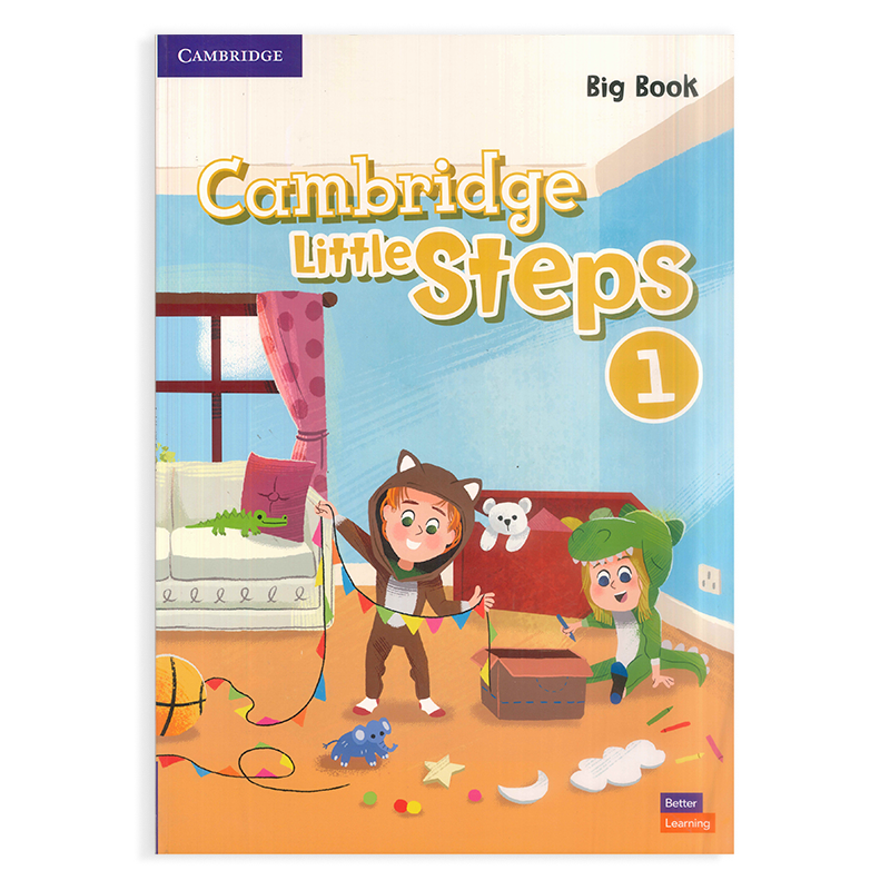 剑桥幼儿英语Cambridge Little Steps Level 1 Big Book  地板书 英国原版进口幼儿英语启蒙教材