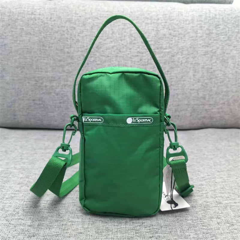 新款时尚绿竖款斜挎包手提包时尚斜挎手机包 便携旅游小包3505