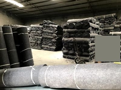 新品毛毯工程布土养护保温保湿家具隔热工棚水泥R毛毡包装黑心定