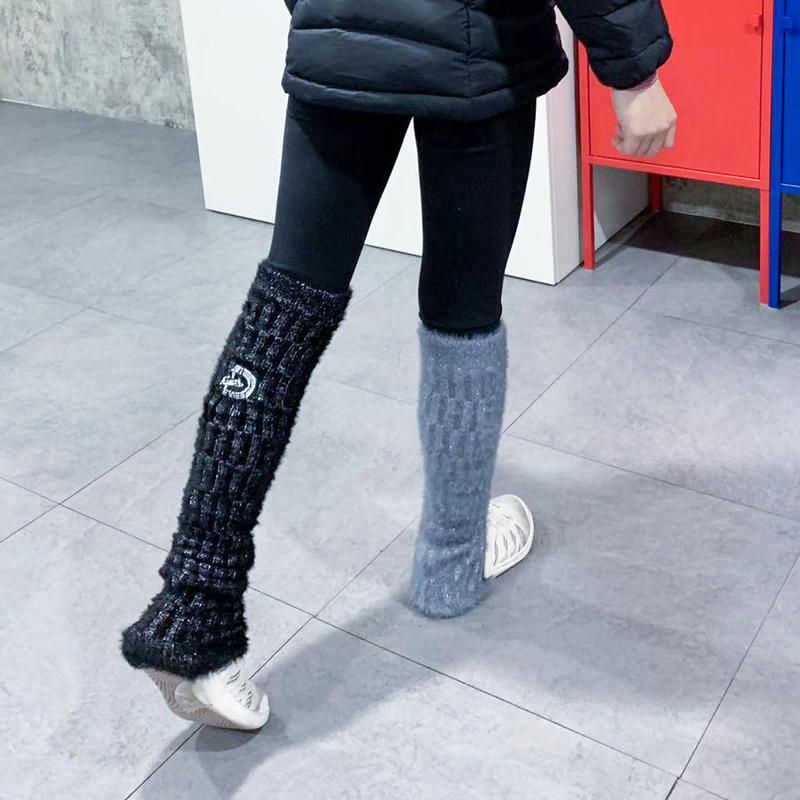 花样滑冰男童女童训练银线毛绒感护腿俄罗斯icediva舒适防寒保暖