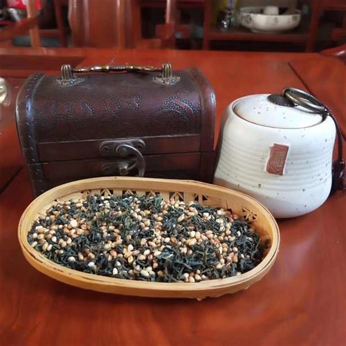 王哥庄大姨玄米绿茶  新茶 纯手工古法工艺    袋装  每袋250克