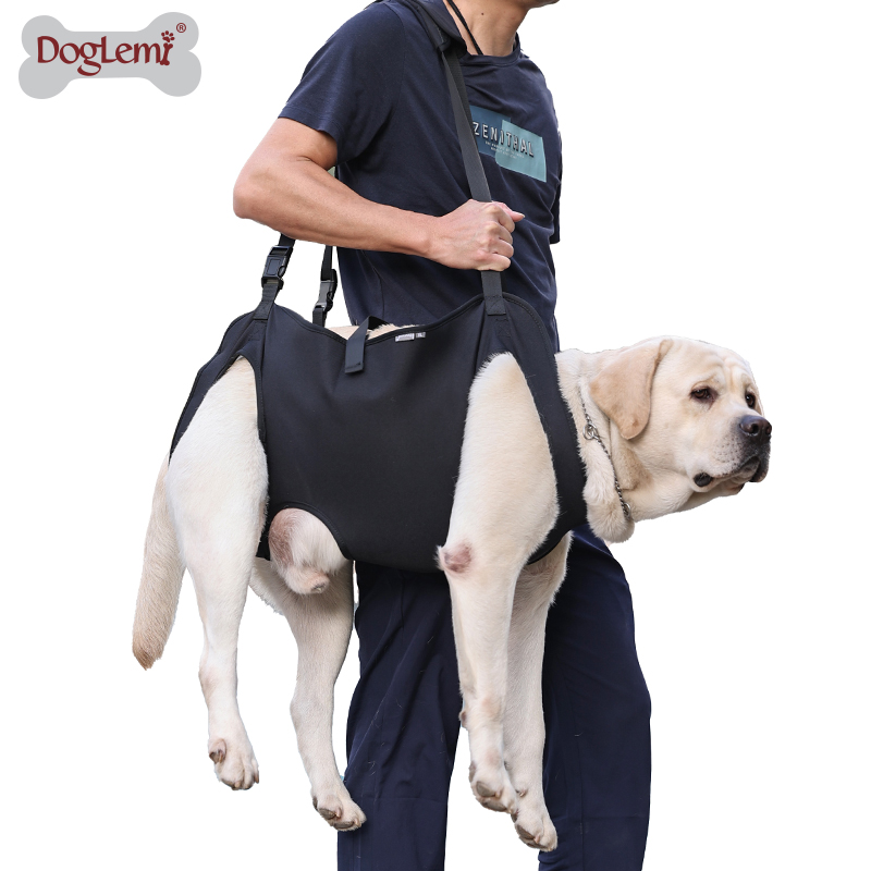 doglemi狗狗行走全身辅助带老年大型犬前后肢康复走路助力协助带