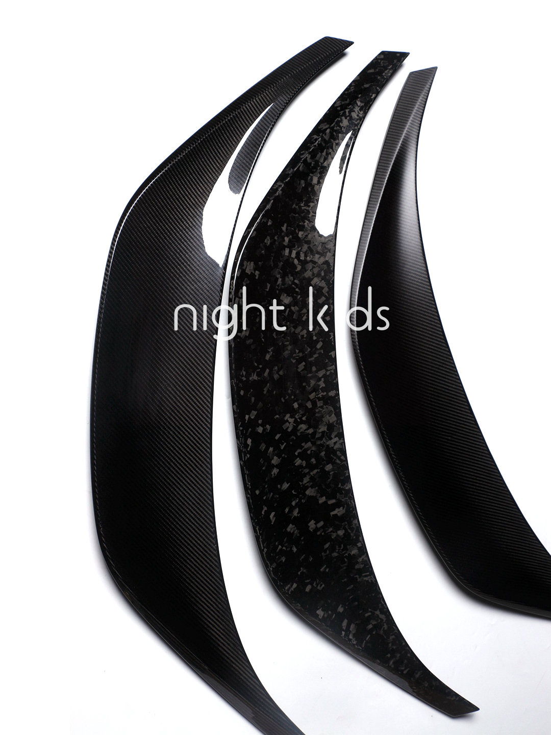 Night Kids适用于2022斯巴鲁BRZ丰田GR86改装TRD碳纤维尾翼