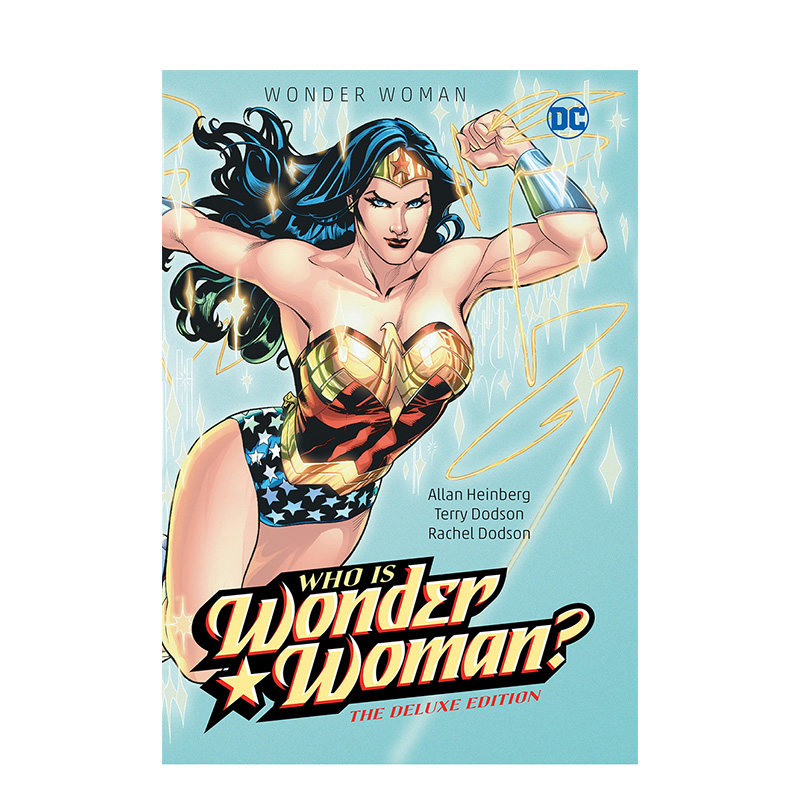 【预售】英文原版 谁是神奇女侠 Who Is Wonder Woman Dlx 英文漫画 正版进口书籍