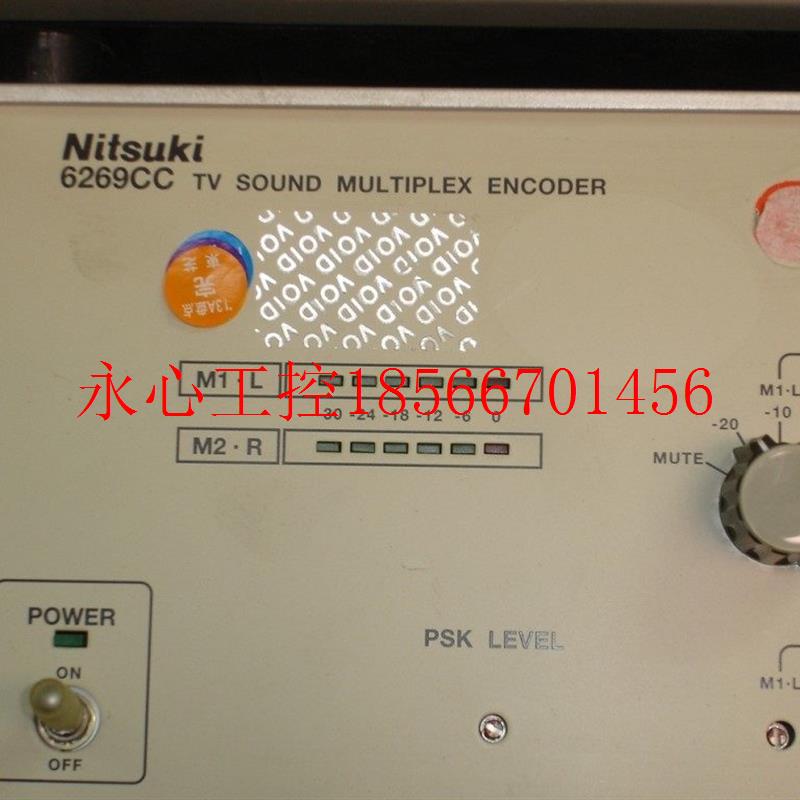议价现货现货供应8成新Nitsuki 6269CC 电视声音多格式编码器￥