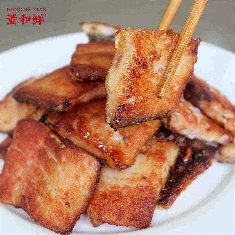 香煎糍粑鱼湖北鄂州特产微腌免洗一煎即食非熟食500g董大人PZBK