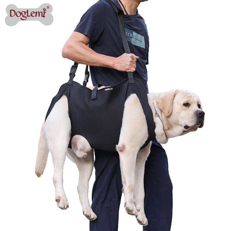 狗狗行走全身辅助带高老年残疾犬前后肢康复训练走路助力协助背带