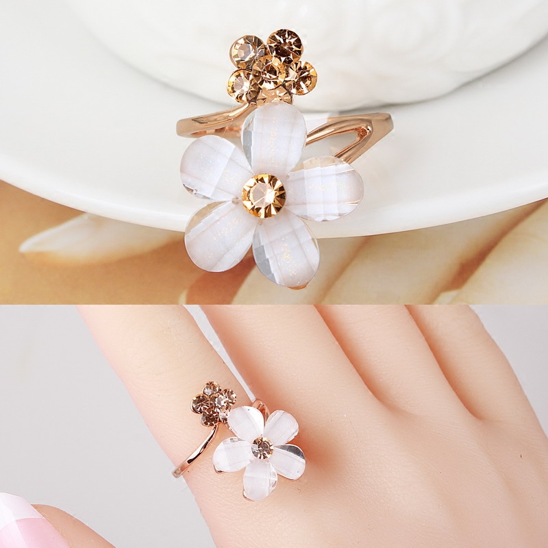 戒指女时尚个性韩版 食指 装饰