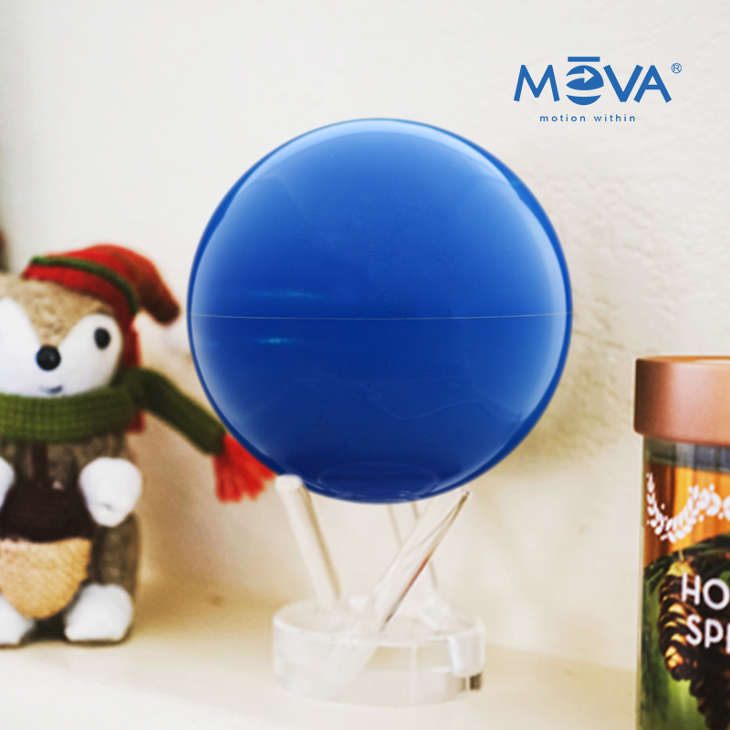 美国MOVA光能自转地球仪 星球 海王星 行星模型悬浮礼物家居摆件