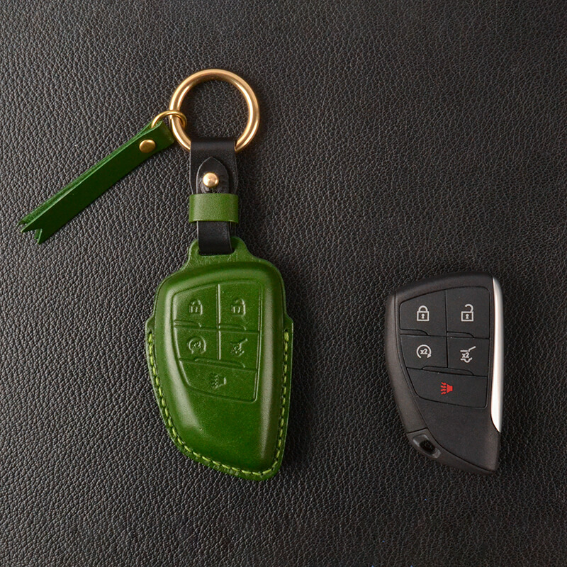 新款别克昂科威GS/S/plus钥匙套艾维亚avenir汽车牛皮手工钥匙包