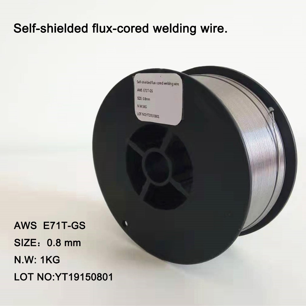 Self-shielded flux-cored welding wire AWS E71T-GS - 0.8mm an