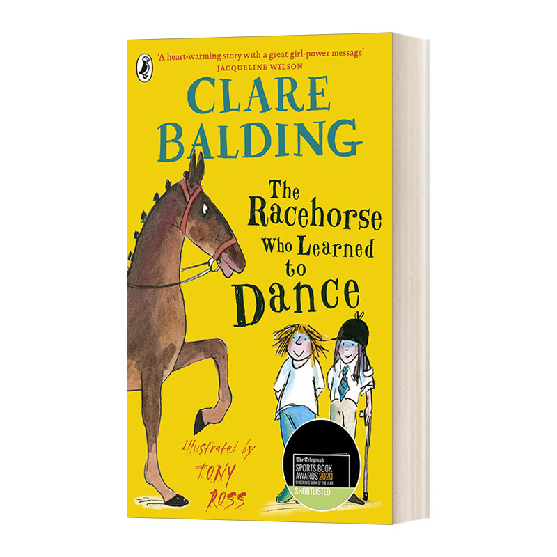 学跳舞的赛马 英文原版 The Racehorse Who Learned to Dance 课外阅读读物 儿童英语桥梁章节漫画书 英文版 进口英语原版书籍