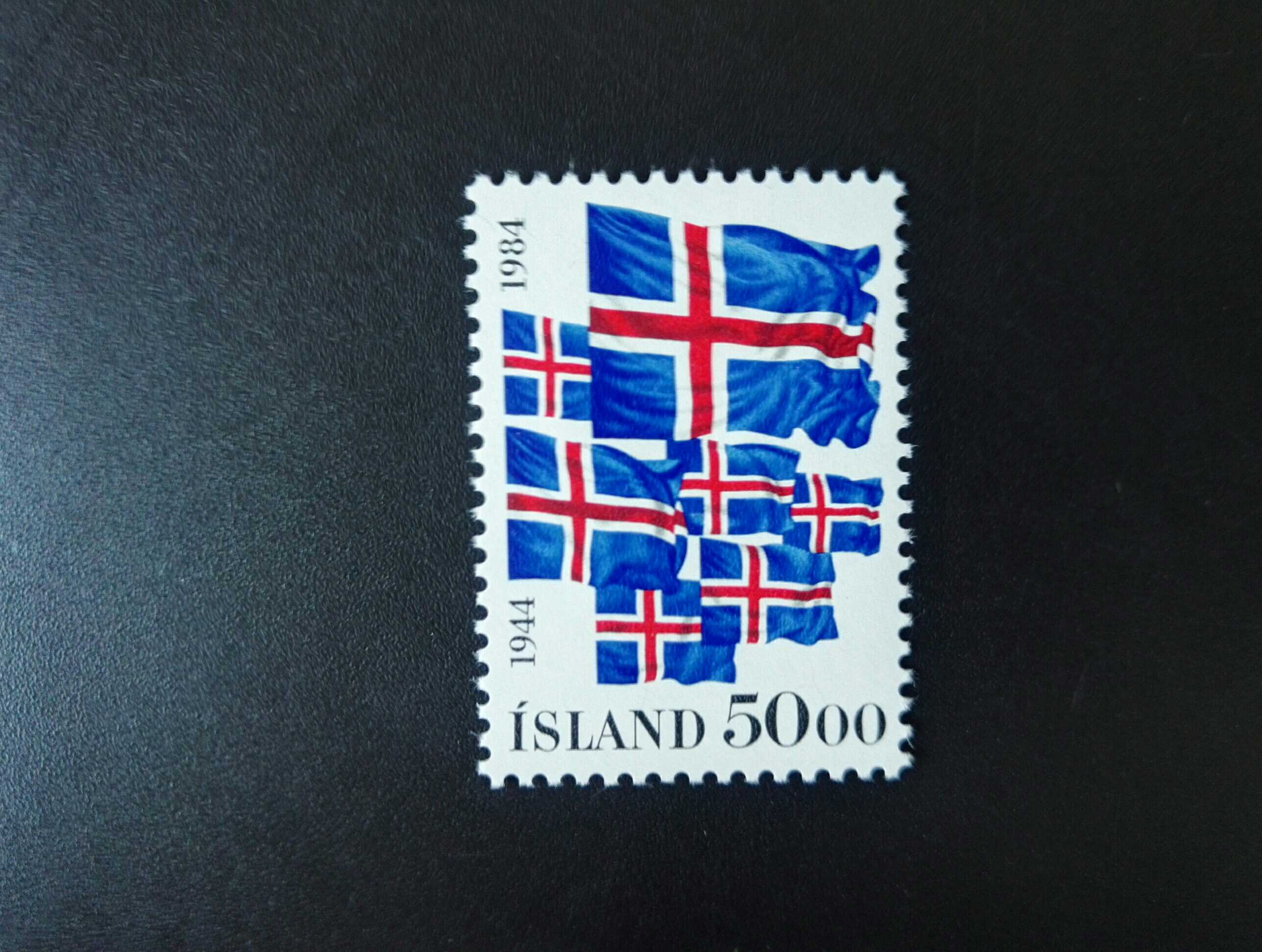 冰岛1984年国旗日1全新
