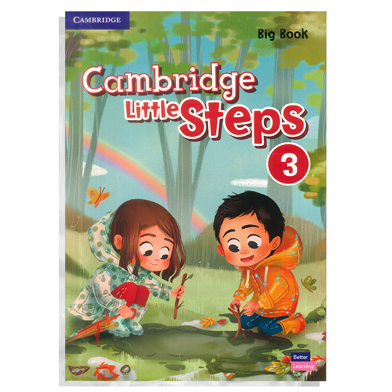 剑桥幼儿英语Cambridge Little Steps Level 3 Big Book 地板书 英国原版进口幼儿英语启蒙教材