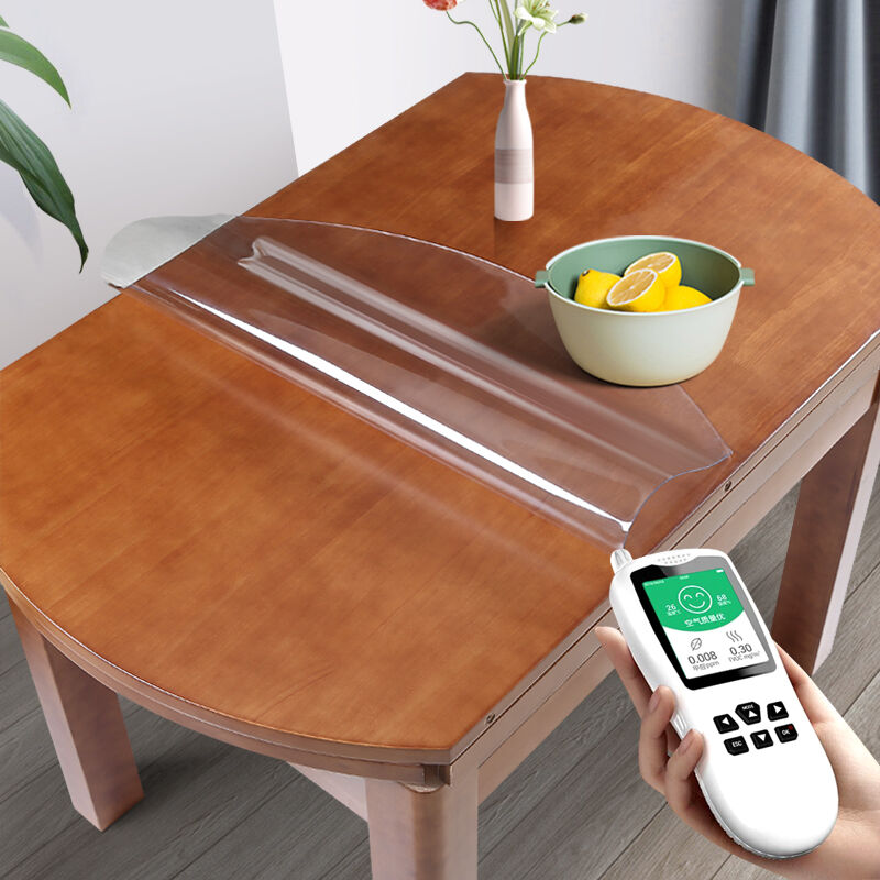 饰屋（civil）桌布椭圆形桌垫可伸缩折叠桌pvc软玻璃透明餐桌布防