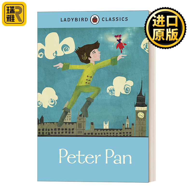 英文原版 Ladybird Classics Peter Pan 企鹅小瓢虫经典系列 彼得·潘 精装 英文版 J. M. Barrie 进口英语原版书籍