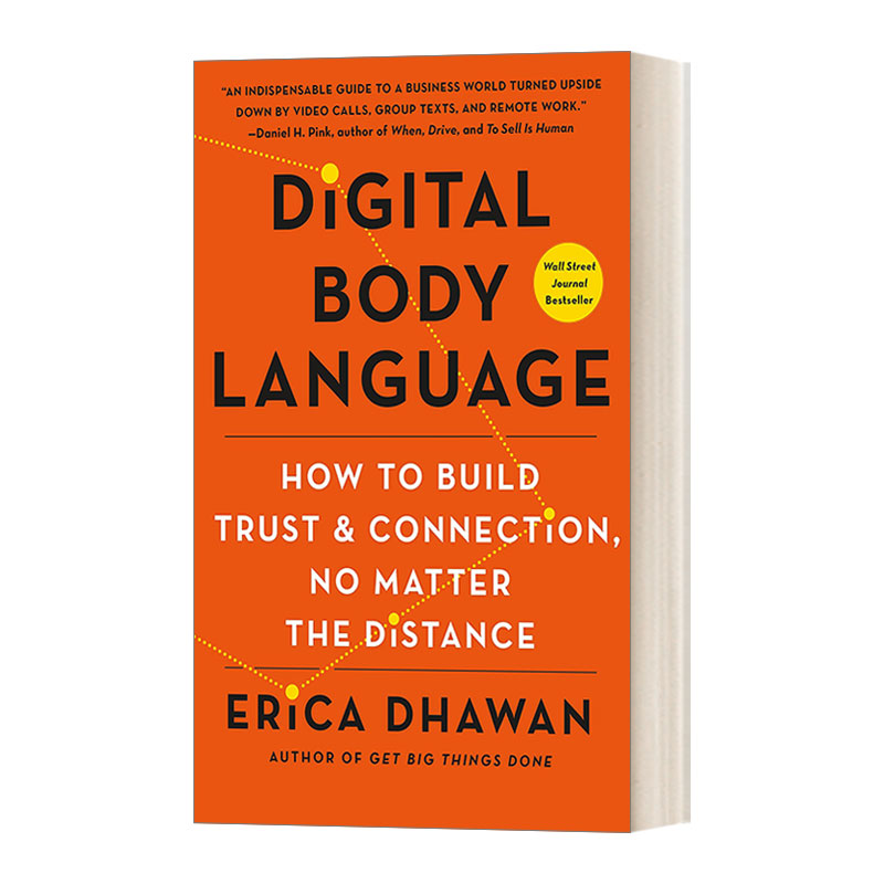 英文原版 Digital Body Language 数字肢体语言 如何远程建立彼此之间的信任和联系 商务沟通精装原版书 英文版 进口英语原版书籍