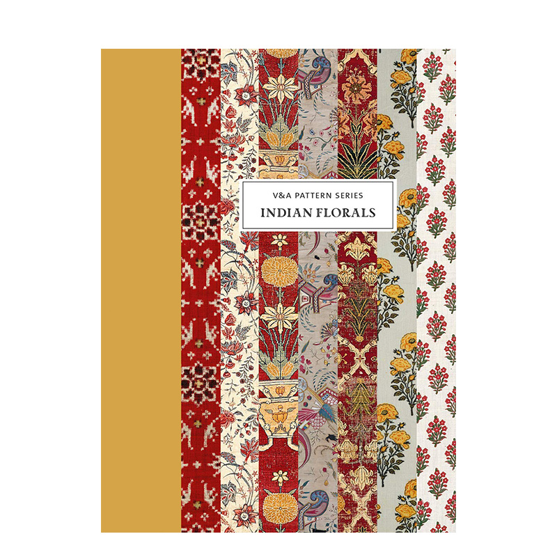 【现货】【V&A Pattern系列】Indian Florals印度印花 服装图案 英文原版服装设计图形素材案例 善本图书