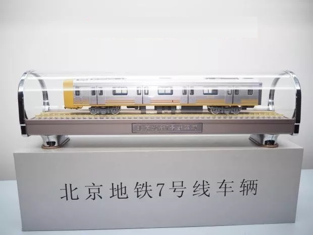 北京地铁2/4/6/7/14/13/16/八通线/模型玩具北京地铁静态火车模型