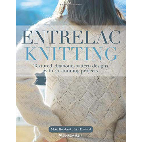现货 Entrelac Knitting: Textured, diamond-pattern designs with 40 stunning projects 挪威带纹理菱形图案 英文手工编织书