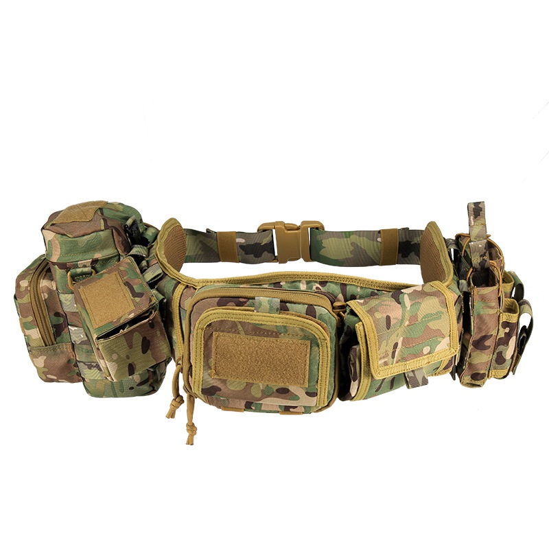 多功能五件套战术腰封战术腰包保安组合腰带配件包 欢迎加工定做