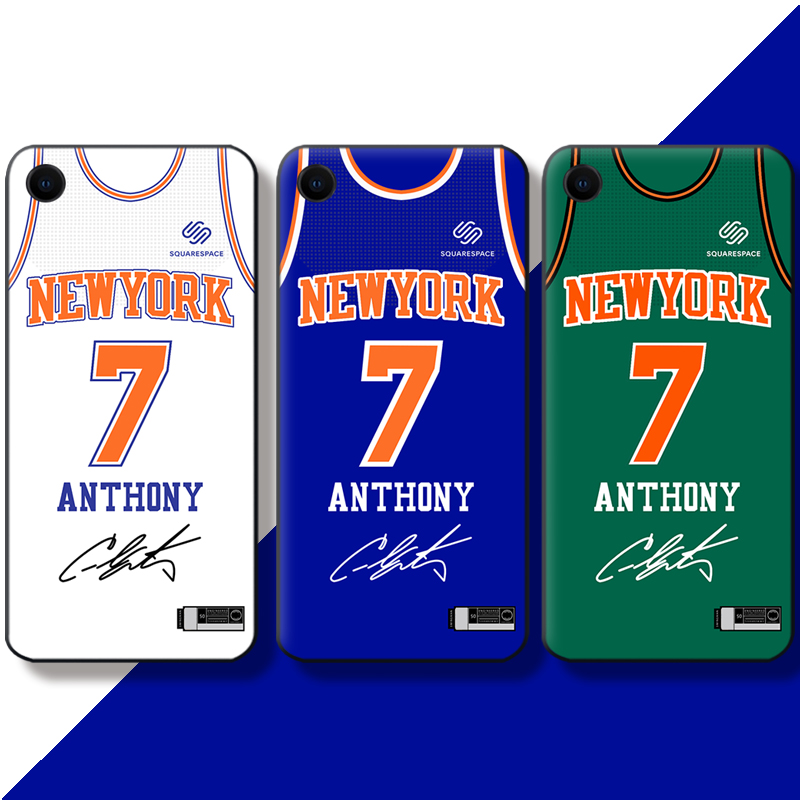 芒客 纽约尼克斯Knicks安东尼球衣手机壳XRJ巴雷特JR史密斯林书豪
