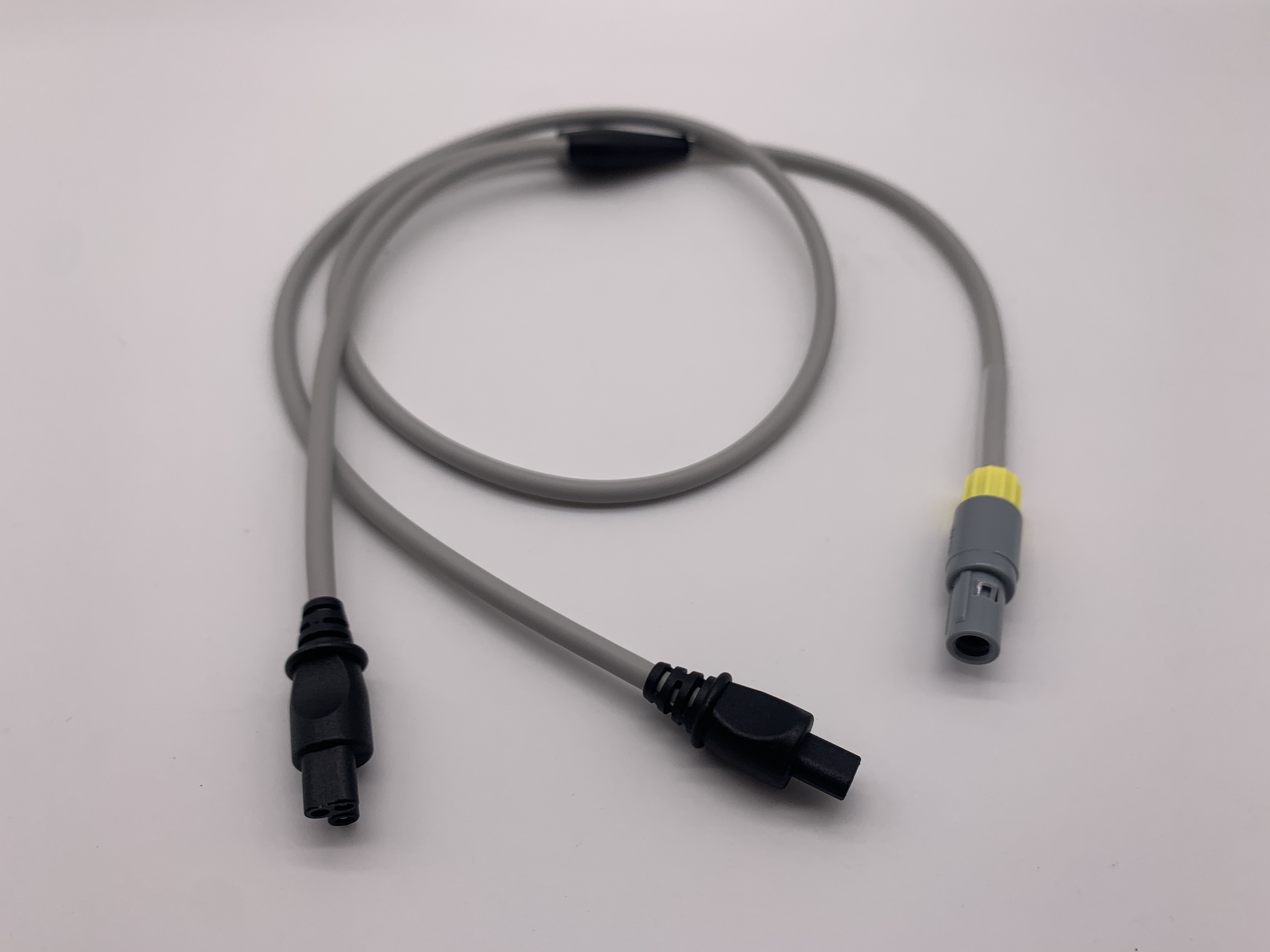 适用于费雪派克MR850湿化器管路双加热导丝转接线温度探头连接线