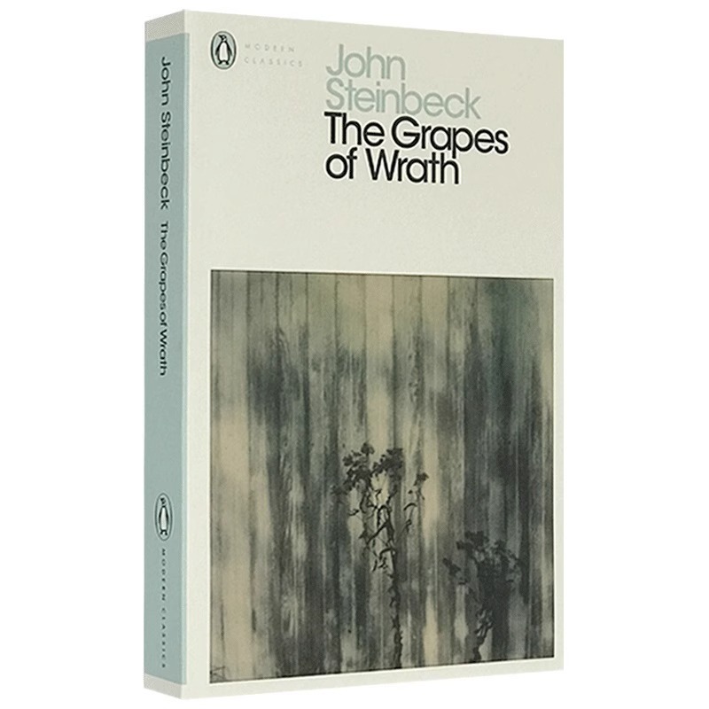 现货 愤怒的葡萄 英文原版 The Grapes of Wrath 约翰斯坦贝克John Steinbeck 经典文学小说 英语进口书籍 搭伊甸之东East of Eden
