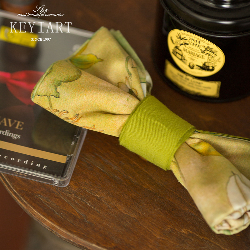 KEYIART可一艺术衍生品-长夏莺茶环保购物袋 原创设计 创意产品