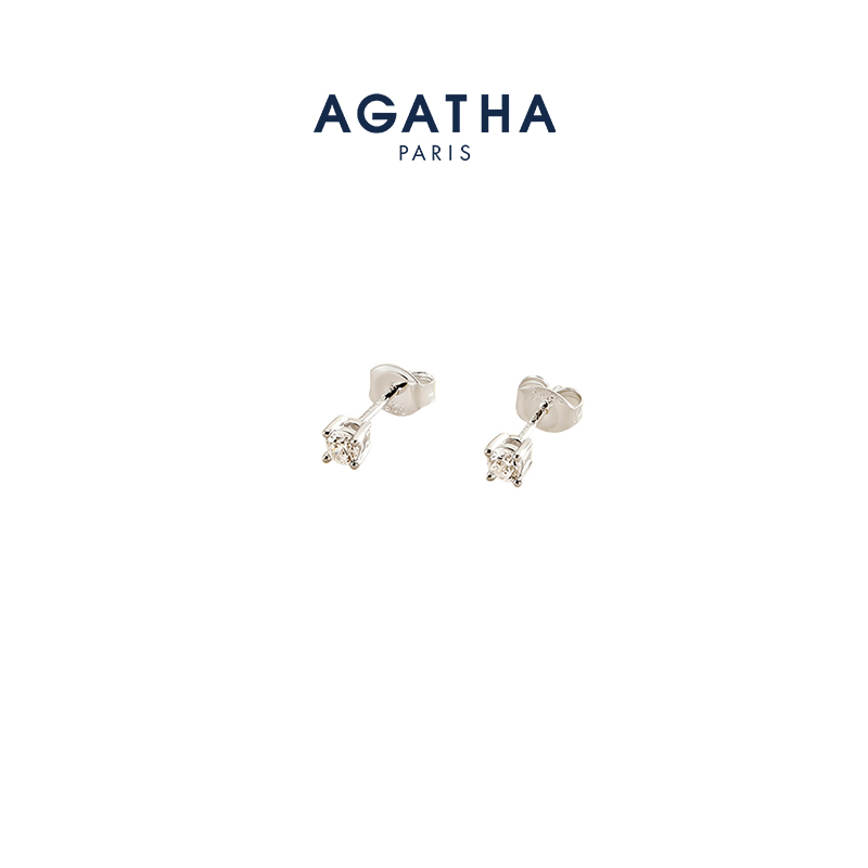 【好物体验】AGATHA/瑷嘉莎经典璀璨系列人鱼之泪耳钉耳环