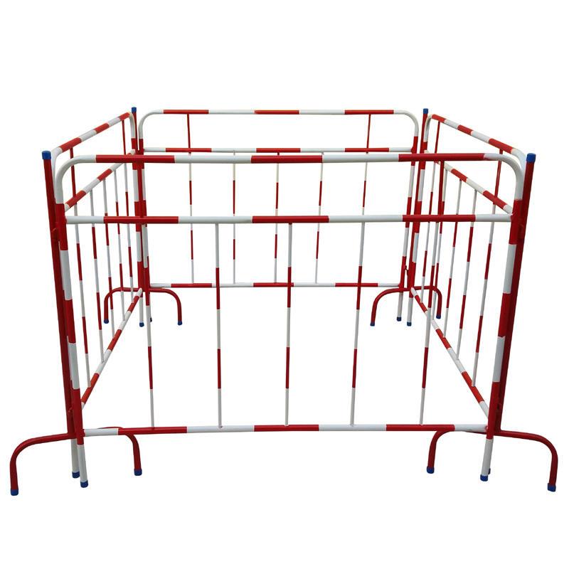 急速发货铁质组合式围栏电力施工程硬质隔离移动护栏1.2*1.5米红