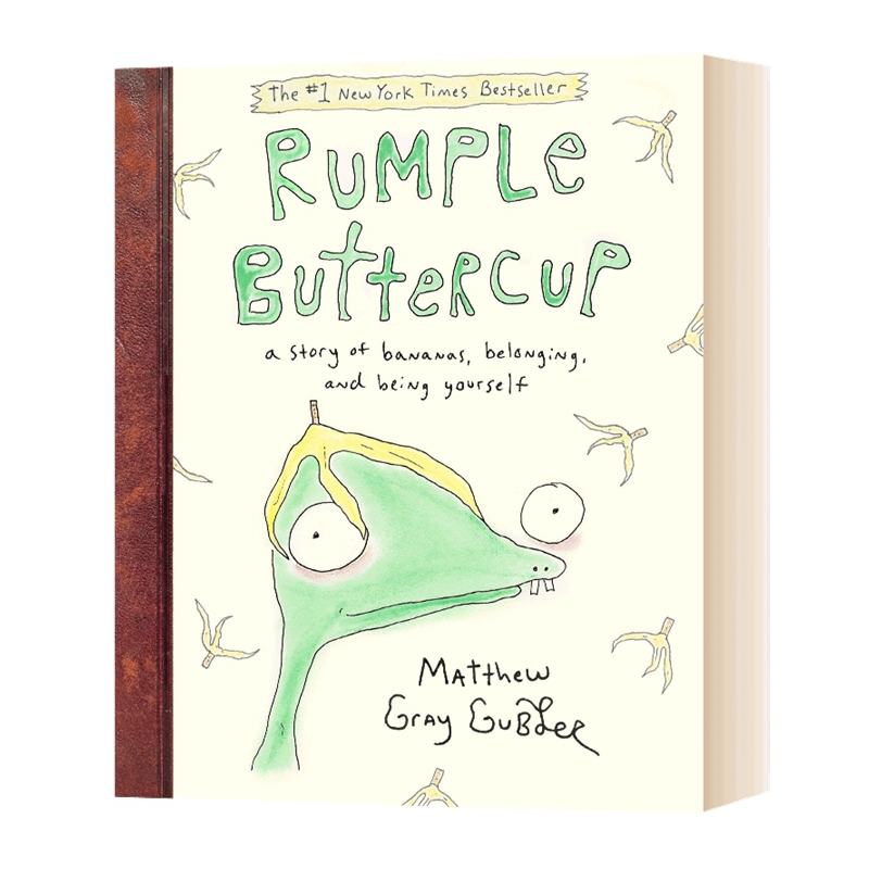 英文原版 Rumple Buttercup 香蕉皮 小漫画 纽约时报畅销书 成人儿童治愈系漫画 英文版