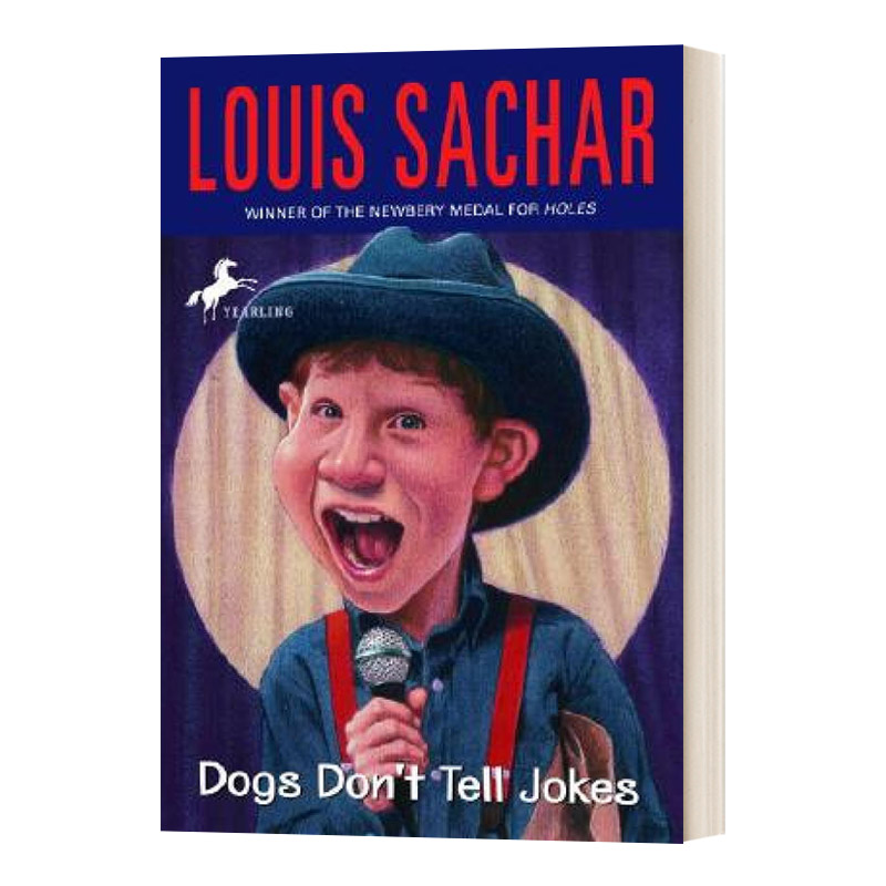 英文原版 Dogs Don't Tell Jokes 狗不会讲笑话 纽伯瑞奖Holes别有洞天作者 Louis Sachar 英文版 进口英语原版书籍儿童外文书