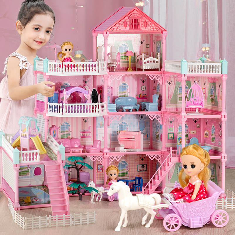 娃娃屋大型别墅芭比儿童玩具女孩2021年新款公主城堡房子玩具屋