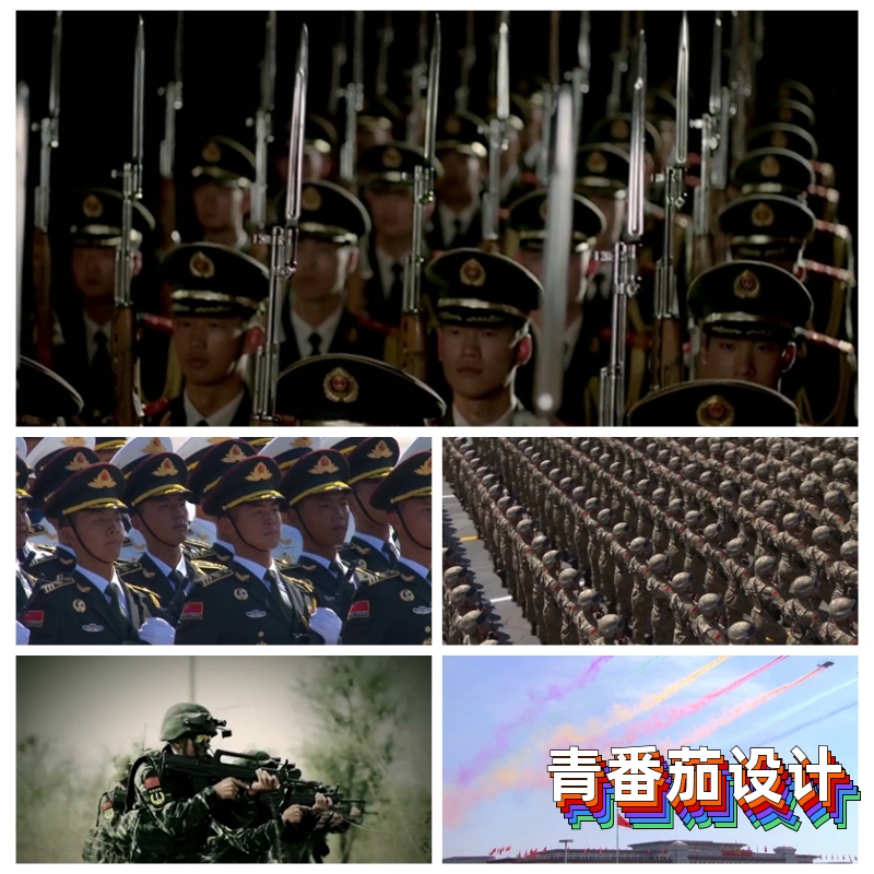 A110-中华人民共和国民宣部 征兵宣传片视频素材