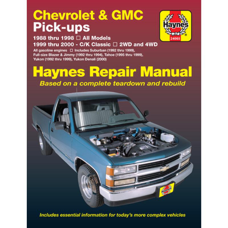 【4周达】Chevrolet & GMC Pick-Ups 1988-20 & Suburban, Blazer, Jimmy, Tahoo & Yukon 1992-00 [9781563924262]
