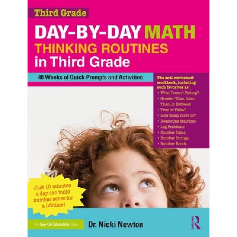 【4周达】Day-by-Day Math Thinking Routines in Third Grade : 40 Weeks of Quick Prompts and Activities [9780367439163]