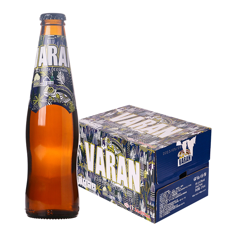 【新品】巨蜥啤酒275ml*24瓶国产（VARAN）精酿啤酒整箱