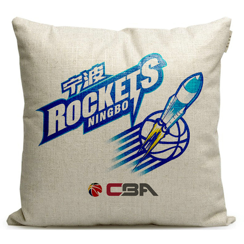 CBA宁波队篮球队标志纪念品沙发抱枕定制球迷周边靠垫礼品枕头