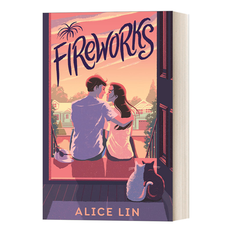 英文原版 Fireworks 烟花烟花 Alice Lin 柏拉图式感情浪漫喜剧爱情小说 英文版 进口英语原版书籍