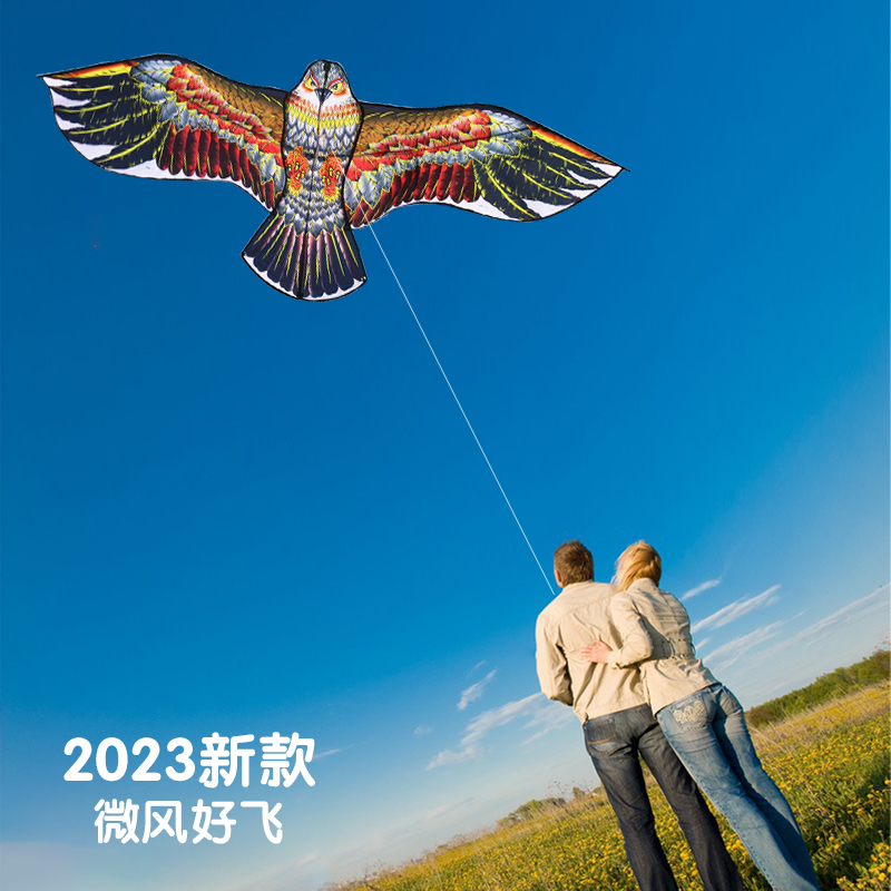2024年新款老鹰大风筝大人专用超大儿童微风易飞高档山东潍坊网红