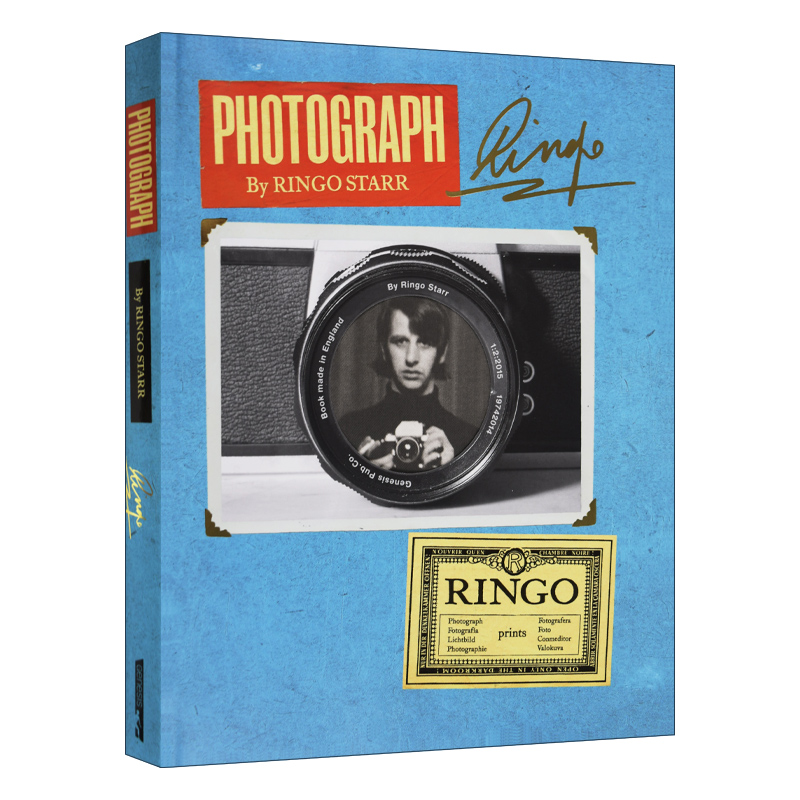 英文原版 Ringo Starr Photograph 林戈斯塔尔摄影集 The Beatles 甲壳虫乐队 英文版 进口英语原版书籍