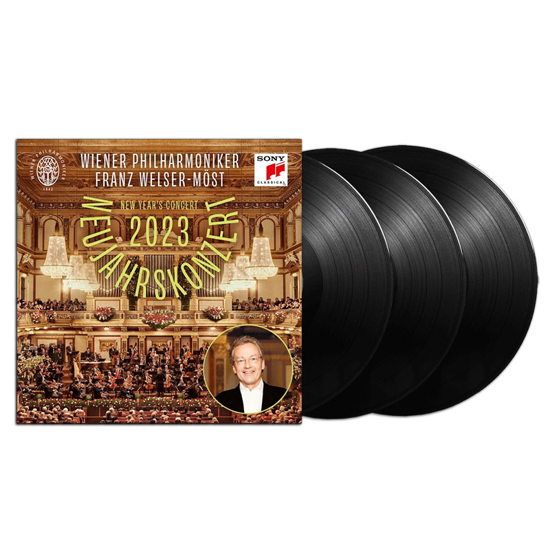 原版进口 2023年维也纳新年音乐会 黑胶唱片lp  莫斯特 古典音乐