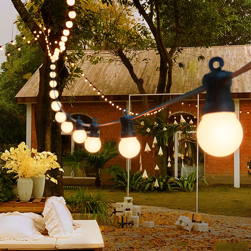 防水G50高品质球泡灯户外太阳能庭院装饰景观灯室外花园高亮灯带
